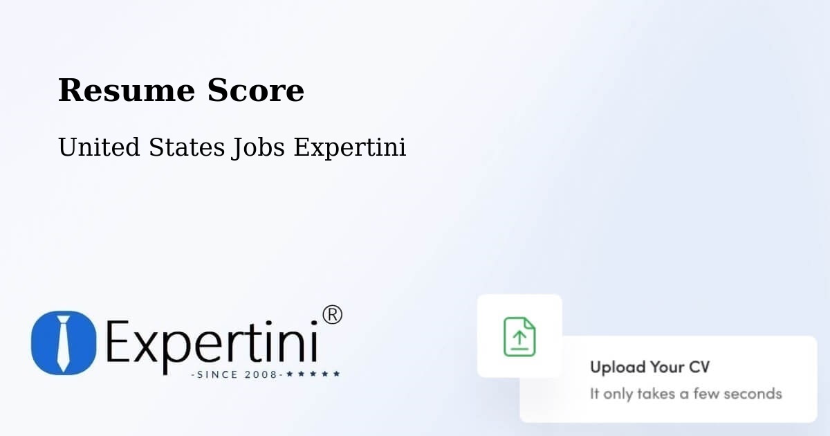 Resume Score & Job Description Match Tool – Avalon - United States Jobs Expertini